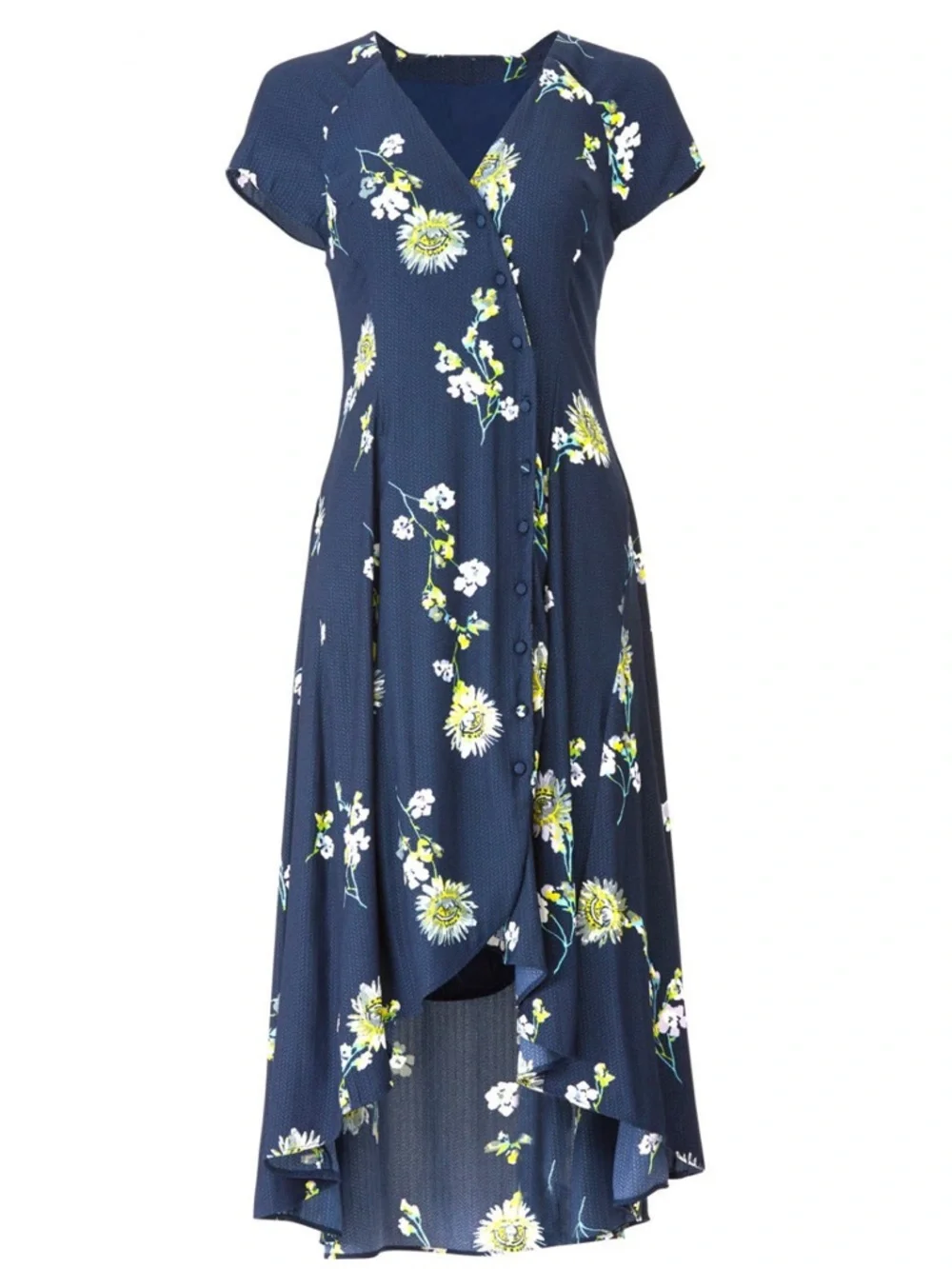 Free People Lost In You Midi Floral Dress